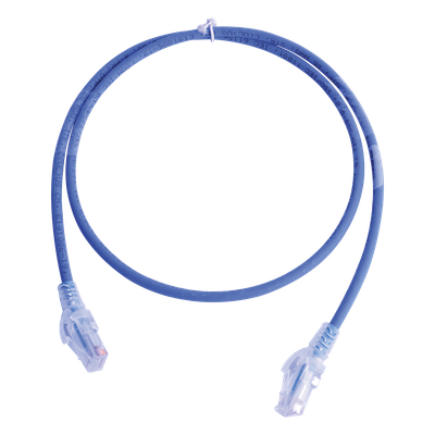 MC6-03-06B - Patch Cord / Cat6 UTP / CM/LS0H / 0.91m (3 Pies) / Azul / Bulk