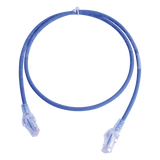 MC6-03-06B - Patch Cord / Cat6 UTP / CM/LS0H / 0.91m (3 Pies) / Azul / Bulk