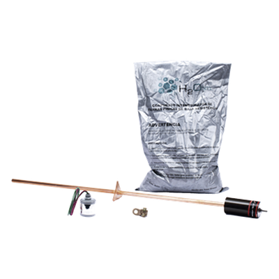 PLDCGROUND - Kit de Protección a Tierra DC / Supresor de Picos 5 ns / Sistemas Fotovoltaicos Aislados / Varistor Óxido de Silicio / Instalación en Controlador o Térmica
