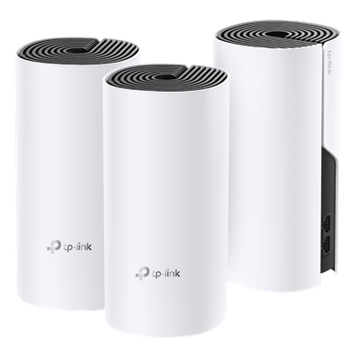 DECOM4-3PACK - Sistema Mesh Wi-Fi 5 / AC1200 Mbps / 2.4 GHz + 5 GHz / 2 Puertos Gigabit WAN/LAN / 2 Antenas Internas / Gestión por App