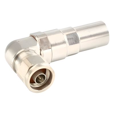 L4NR-PS - Conector Coaxial N Macho / Ángulo Recto / 1/2" Heliax / 0-8800 MHz / IP68 / 10 kW