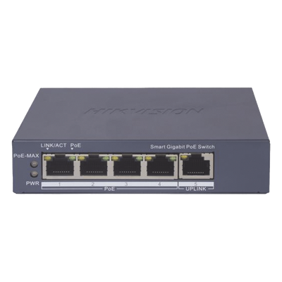 DS-3E1505P-EI - Hikvision DS-3E1505P-EI switch Gestionado Gigabit Ethernet (10/100/1000) Energía sobre Ethernet (PoE) Gris