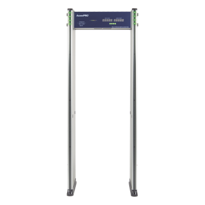 APMESC6 - Detector de metales de 6 zonas/ Uso en Interior/ Contador de alarmas y Personas