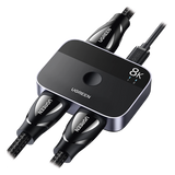 90385 - Conmutador HDMI 2.1 / 8K @60Hz / 4K @120Hz / 48Gbps / 2×1 / HDR Dolby / 7.1 Canales