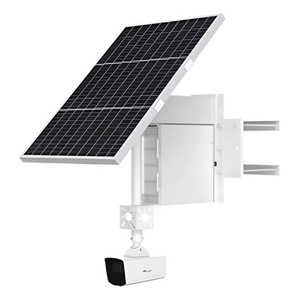 SP111/S90B36 - Cámara Solar 4G con IA LPR / 4 Megapixel / Visión Nocturna 20 m (65.6 ft) / Batería 9 Días / IP67 / Montaje para Poste