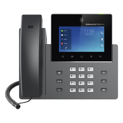 GXV-3350 - Videoteléfono IP pantalla táctil con android de 16 líneas, doble puerto Gigabit, PoE/PoE+