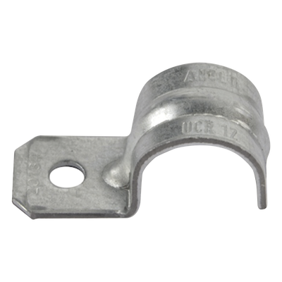 ANC-UC-200 - Abrazadera Tipo Uña / 2" (51 mm) / Acero Pregalvanizado Calibre 16 / Pared Delgada / Tornillo 1/4"