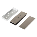 E941S600UQ - Montaje para Puerta de Vidrio / Compatible con Chapa E941SA600PQ / Tipo "U" / Secolarm