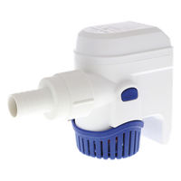 RM-800B-24 - Bomba Sumergible de Achique / 800 GPH / 24 V DC / Altura de Descarga 3 m (9.8 ft) / Automatizada con Sensor Integral / Manguera 19 mm (3/4')