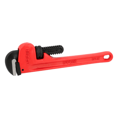 SYS-814-UI - Llave Stilson de 14" / Hierro Maleable / Maneral Ergonómico / Capacidad Máxima de Tubo 2" / Sistema de Quijadas con Resorte / Montura Super Reforzada / Ambas Quijadas Endurecidas.