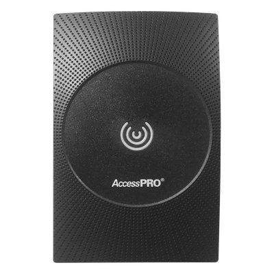 SYS-KR600-M - Lector de Proximidad RFID MIFARE / 13.56 MHz / Wiegand 34 Bits / IP65 / ISO14443A / 4.6 x 3 x 0.6 pulgadas / Exterior