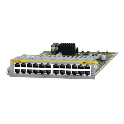AT-SBX81GP24 - Tarjeta de línea / 24 puertos Gigabit PoE+ / 48 Gbps / 36 Mpps / 8.1 x 12.3 x 1.6 in