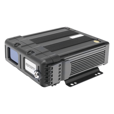 XMR401NAHD - DVR Móvil / Multiplataforma / 4 Canales AHD 2 Megapixel / Almacenamiento en Memoria SD / H.265 / Chip IA Embebido / Soporta 4G / WiFi / GPS
