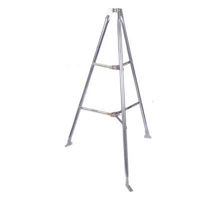 LP-TP-2 - Tripie de Montaje para Exterior / Altura 1.52 m (4.99 ft) / Acero Galvanizado / Mástiles 1 1/4 a 2" / Longitud Mástil hasta 3 m (9.84 ft)