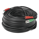 DIY-30M-HD - Cable Coaxial BNC RG59 con Alimentación / SIAMES / 30 Metros (98.43 Pies) / 100% Cobre / 4K / Interior y Exterior