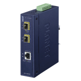 IGT-1205AT - PLANET IGT-1205AT convertidor de medio 1000 Mbit/s Azul