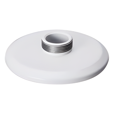 HFGPK - Adaptador de montaje colgante / Aluminio fundido a presión / Acabado blanco / 150.8 x 150.8 x 37 mm / Compatible con HFD6GR1 y HFD8GR1