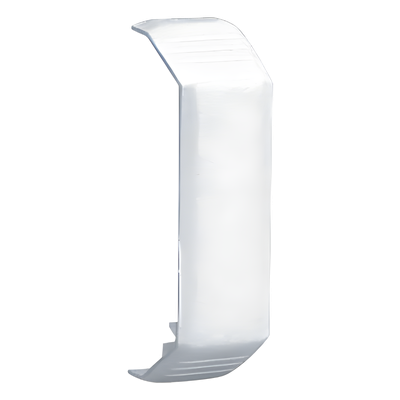 T45CCIW-X - Unión Recta para Canaleta / PVC Rígido / Grado V-0 / 0 a 50°C / Blanco Mate / 180°