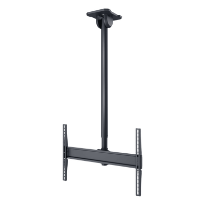 PCM150 - Soporte de Techo Universal / Pantallas 43" a 90"+ / Carga 150 lb (68 kg) / Extensión 39.59" a 63.21" (1006-1606 mm) / Rotación 360° / Inclinación +20°/-5° / Techos Planos