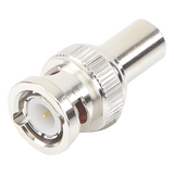 RFB-1750 - Carga Coaxial Terminal / 75 Ohm / 1/2 Watt / Conector BNC Macho / Níquel / Oro / Delrin