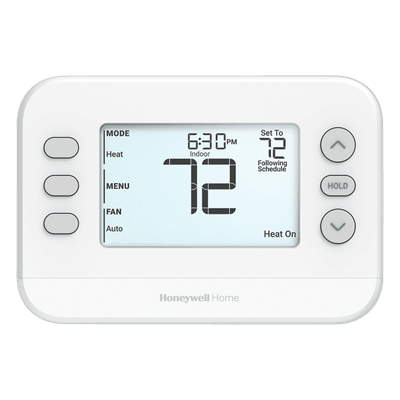 TH2320U4006/U - Termostato Programable / 3H/2C Bomba de Calor / 2H/2C Convencional / Calefacción Radiante / Combustible Dual / 20-30 VAC