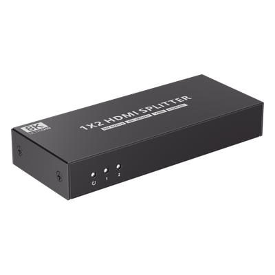 TT312-8K - Splitter HDMI / 1x2 / HDMI 2.1 / 8K @ 60 Hz / 4K @ 120 Hz / 48 Gbps / HDR10+ / Dolby Vision / HDCP 2.3