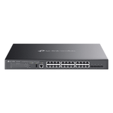 SG5428XMPP - Switch Administrable L3 SDN / 24 Puertos PoE Gigabit / 4 SFP+ 10G / Presupuesto PoE 720W / Ruteo RIP VRRP / Fuente Redundante / 128 Gbps