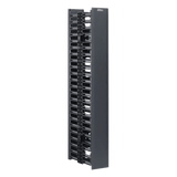 WMPV45E - Organizador Vertical de Cables / Doble Cara / 45 RU / 5x12in / 4.9in Ancho / 6.9ft Altura / Negro