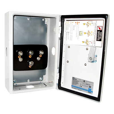 TG-C01 - Acoplador de Impedancias / 1500 A / Gabinete Calibre 18 / Conexión 1/2' / Acero ASTM-A653