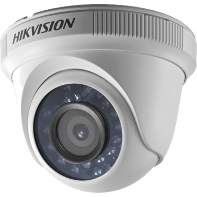 DS-2CE56C0-TIR - Eyeball TURBOHD 720p / Gran Angular 92º / Lente 2.8 mm / IR inteligente para 20 mts / Exterior IP66
