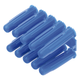 TP-3 - Taquete de Fijación / Doble Expansión 4 Direcciones / 3/8" para Tornillo 12 mm x 2" / 100 Piezas / Resistencia 100 kg / Concreto y Superficies Sólidas
