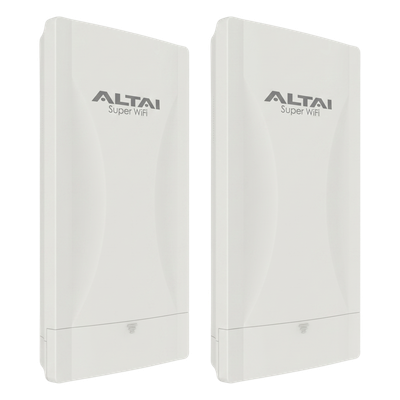 KIT2-C260S - Punto de Acceso Wi-Fi 6 Exterior / Kit 2 Unidades / Sectorial 80° / Cobertura 600 m (1968.5 ft) / MIMO 2x2 / Doble Banda / Hasta 2.976 Gbps / IP55