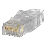SP6X88-C - Plug RJ45 / Cat6A / 23-24 AWG / 50μm Oro / 2500 Ciclos / 100 Piezas / 0.26-0.31 in Diámetro