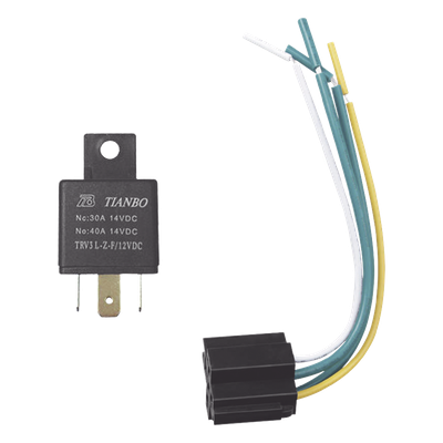 12VRELAY - Relevador de 5 pines automotriz de 12 volts