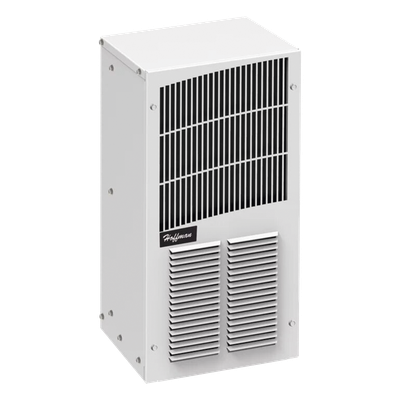 T200216G150 - Aire Acondicionado Compacto para Gabinete / 2000 BTU/h (586 W) / Frío/Calor / 115 VCA / NEMA 4 y 3R / Rango -40 a 55 °C / Montaje Lateral
