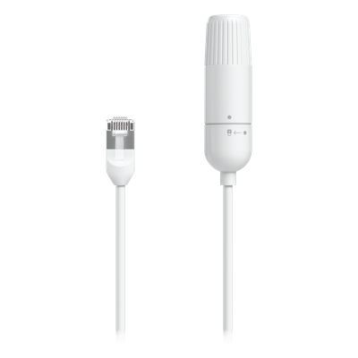 UACC-CABLE-EXTENDER-C6A - Extensor de Cable Ethernet / Cat 6A Blindado / IPX6 / PoE+++ / 2 Unidades / 0.185 m (7.3")