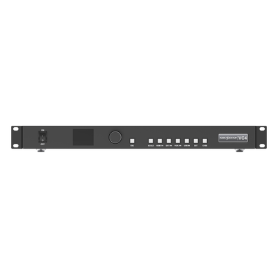 VC4 - Controlador de Video LED / 4 Puertos Gigabit Ethernet / Resolución Máxima 2.6 MP / Entradas HDMI 1.3, DVI, VGA, CVBS / 6 Escenas Preconfiguradas