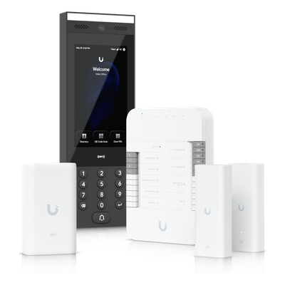 UA-G3-SK-GATE - Kit de Control de Acceso Vehicular / Gate Hub / Intercomunicador G3 / PoE++ 55W / Pantalla Táctil 7' 1000 Nits / IP65 / NFC y PIN