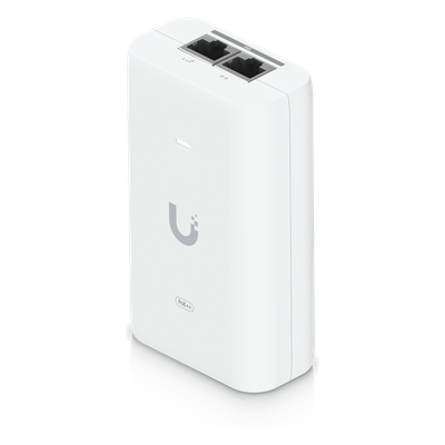 UACC-POE++-10G - Inyector PoE++ / 54V DC 1.12A / 60W / 2 Puertos 10 GbE / Protección de Sobretensiones / Eficiencia 88%