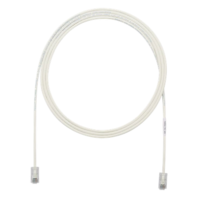 UTP28X5 - Cable de Parcheo UTP / Cat6A / 28AWG / CM-LSZH / 1.52 m (5 ft) / Blanco Mate