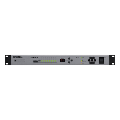 MTX3 - Procesador Matricial de Audio / 26 Entradas / 8 Salidas / Multi-Zona Comercial / 85.3 ft Alcance