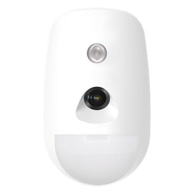 DS-PDPC12P-EG2 - Detector PIR con Cámara Integrada / Full HD 1080p / Detección 12 m (39.4 ft) / Ángulo 85.9° / Inmunidad Mascotas 30 kg / Bus Híbrido