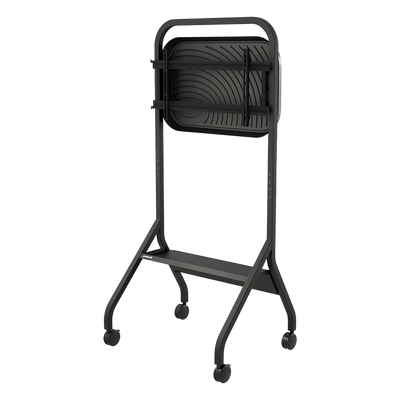 SR860 - Carro Móvil para Pantalla Plana / 43" a 75"+ / Altura Ajustable 49.8"-65.8" (126.5-167.1 cm) / Capacidad 150 lb (68 kg) / 4 Ruedas Dobles 4" (102 mm) / Gestión de Cableado Interno / Estructura Tubular