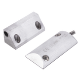 SF-3014-C - Contacto Magnético de Piso / Salida Dual NC/NA / GAP 65 mm (2.5 in) / Cubierta de Aluminio / Cable Blindado 55 cm / Certificación UL & CE