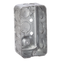 HUB-660 - Caja de Conexión Galvanizada / 4x2 in / 10 Entradas 1/2 in / Resistencia al Fuego 2 Horas / 13 in³ Capacidad