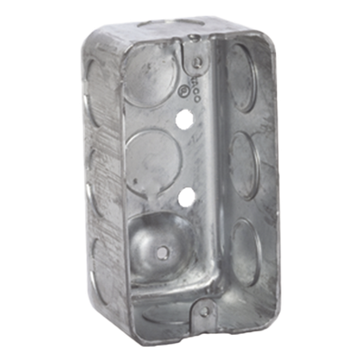 HUB-660 - Caja de Conexión Galvanizada / 4x2 in / 10 Entradas 1/2 in / Resistencia al Fuego 2 Horas / 13 in³ Capacidad