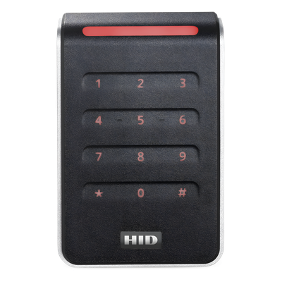 RS40KST - Lector de Control de Acceso / Teclado Capacitivo 2x6 / Multitecnología SEOS / Wiegand y OSDP / 3.16 x 4.79 x 0.85 pulgadas / 12 VCC