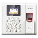 DS-K1A8503EF-B - Lector de Control de Acceso y Asistencia / Reconocimiento de Huella <1s / 1,000 Usuarios / 100,000 Eventos / LCD 2.4 Pulgadas / TCP-IP / EM 125 kHz / Batería de Respaldo 2 h
