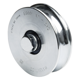 1150-5070-001 - Rueda de 16 cm SIN Soporte / Soporta hasta 575 kg / Canal Tipo "U"
