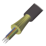 9GD5H006D-T501M - Cable de Fibra Óptica / 6 Hilos / Interior-Exterior / Tight Buffer / No Conductiva / LS0H / OM4 50/125 / 1 Metro (3.28 Pies)